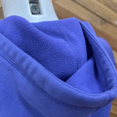 Nike - full zip therma fit fleece hoodie : Purple -women-MD