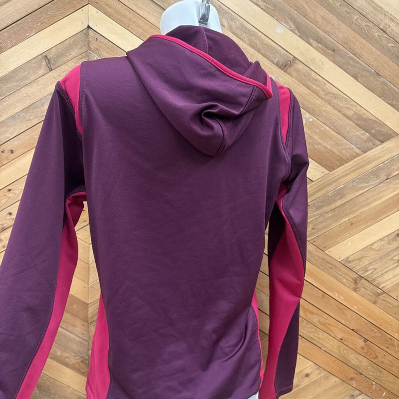 Nerw Balence- fleece hoodie - MSRP $100 : Purple /Pink -women-MD