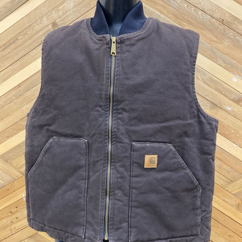 Carhartt- insulated mens vest - MSRP $140: Brown -men-XL