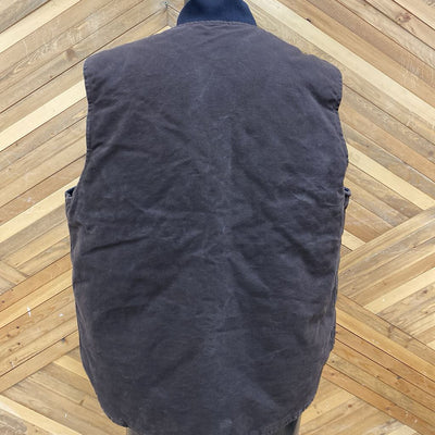 Carhartt- insulated mens vest - MSRP $140: Brown -men-XL