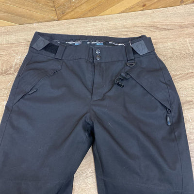 Stormpack- insulated ski pants : Black -women-SM