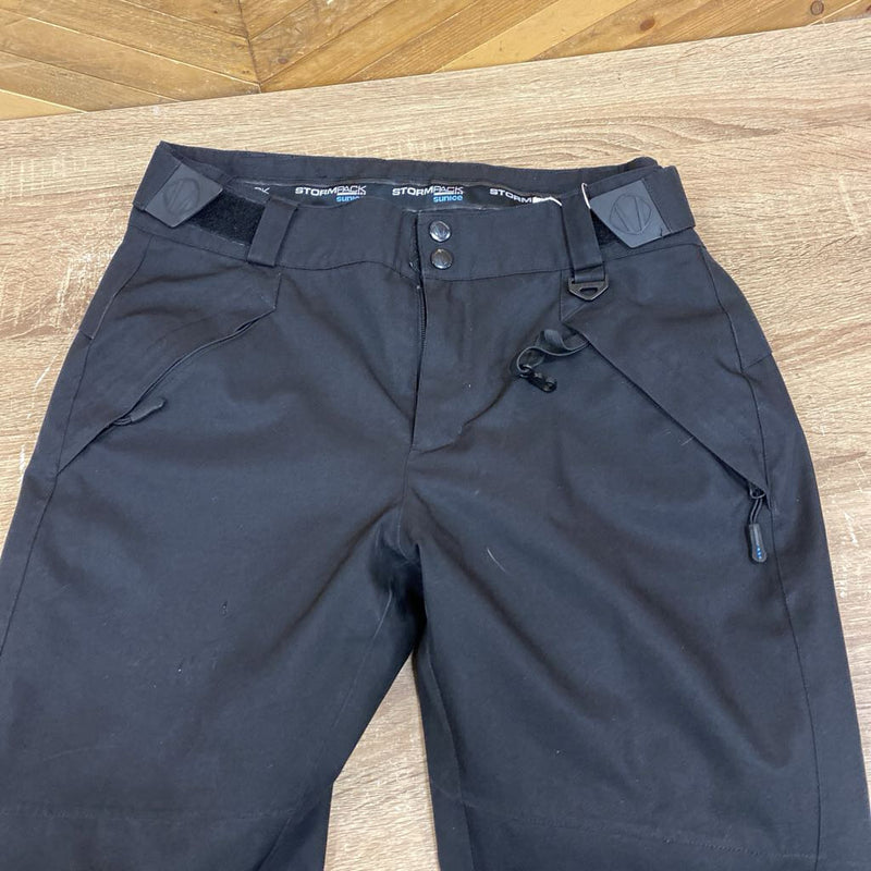 Stormpack- insulated ski pants : Black -women-SM