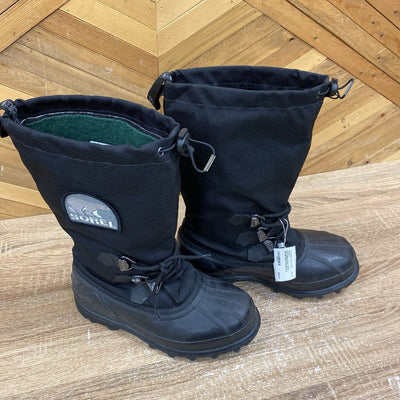 Sorel- Men's Bear Winter Boots- MSRP $170: Black-men-8