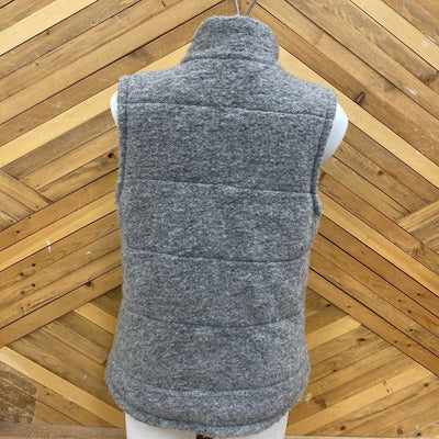 BB Dakota- Gray Wool Vest: gray-women-small