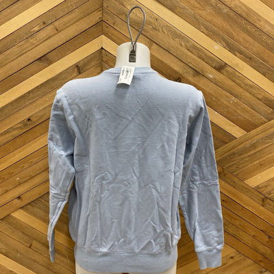 Fila Light Blue Crew Neck Sweatshirt: Light Blue-women-Small
