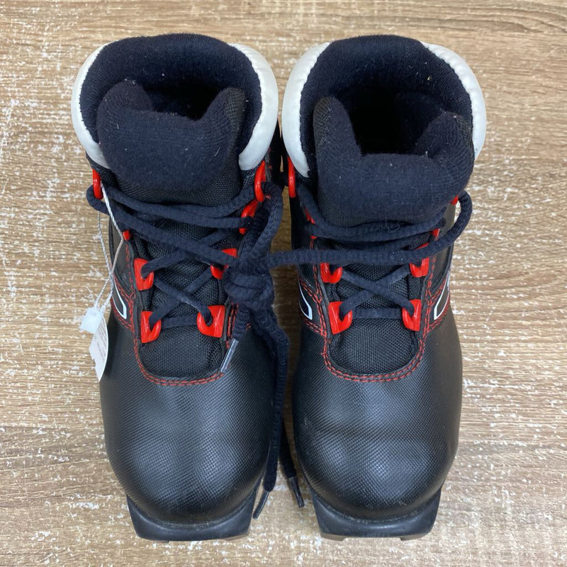 Salomon - Kids Team XC Ski Boots - SNS Profil - MSRP $109: Black/Red/White-children-30.5