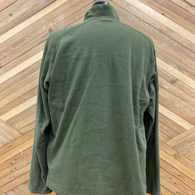 Helly Hansen- 1/4 zip fleece men's- MSRP $80: Olive Green-men-XL