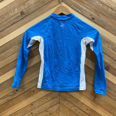 O'Neill - Kids L/S Rashguard - MSRP $43: Blue/White-children-8Y