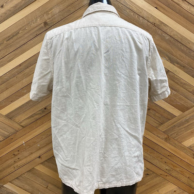 Patagonia Handwoven Light Beige Shirt: beige-men-large