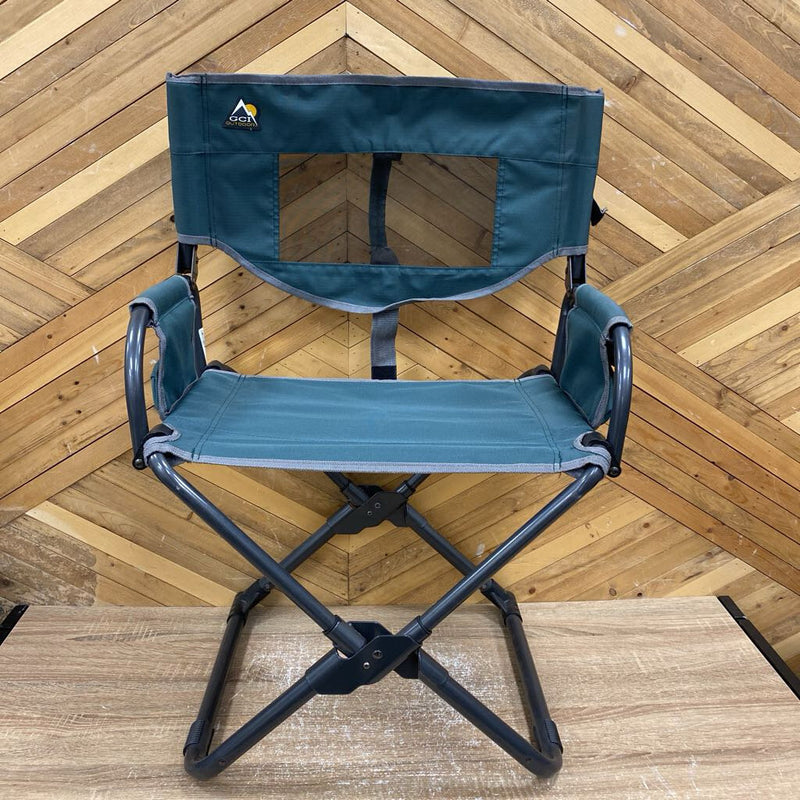 GCI- foldable camp chair- MSRP $75: Green --