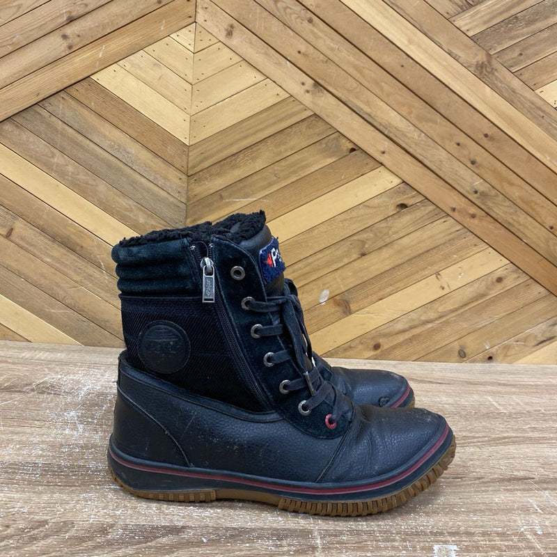 Pajar Canada Insulated Winter Boots: black-men-