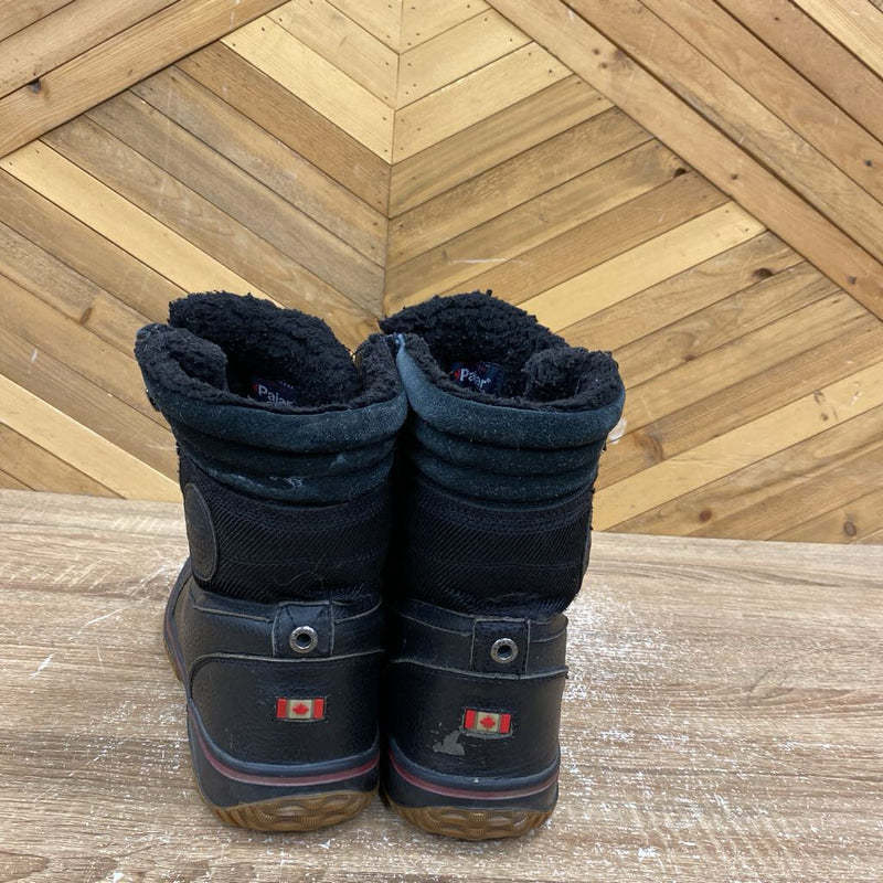Pajar Canada Insulated Winter Boots: black-men-
