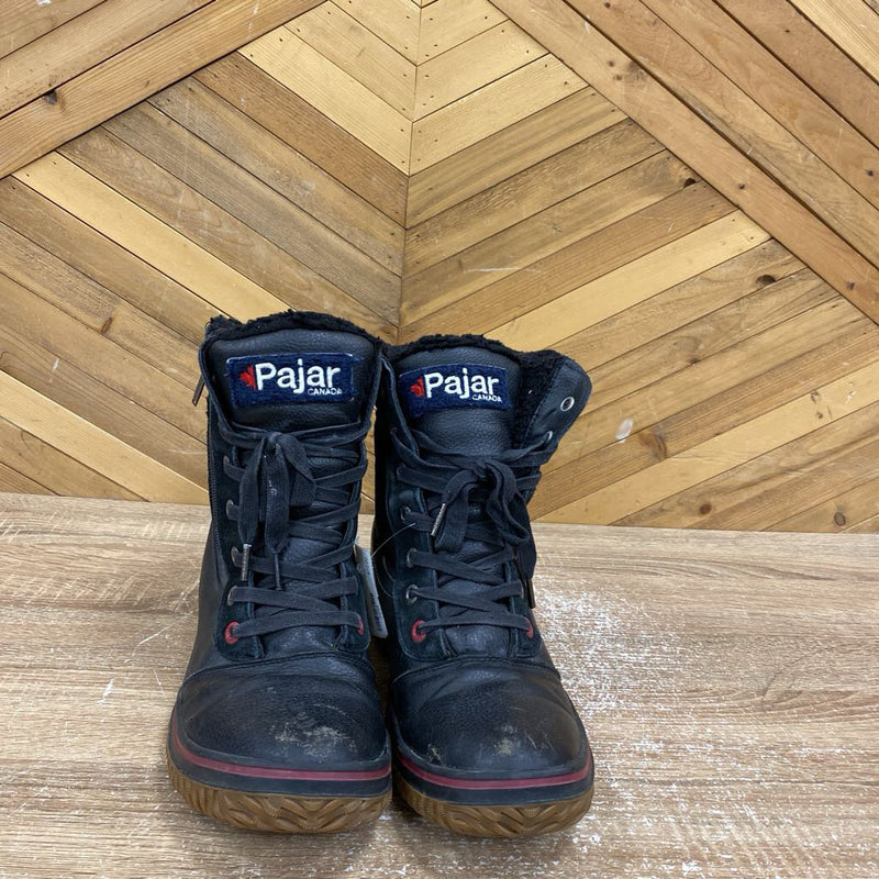 Pajar Canada Insulated Winter Boots: black-men-