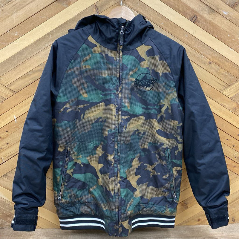 Burton Dryride Camo Jacket: Camouflage-children-LG Y