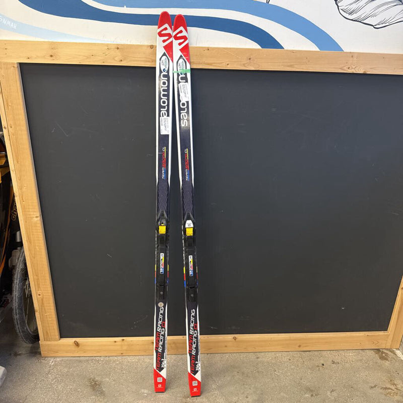 Salomon Team Racing CL XC Skis SNS Acess MSRP $230: black white --141cm