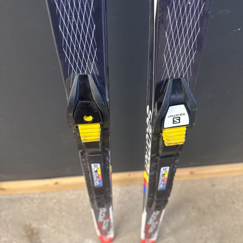 Salomon Team Racing CL XC Skis SNS Acess MSRP $230: black white --141cm