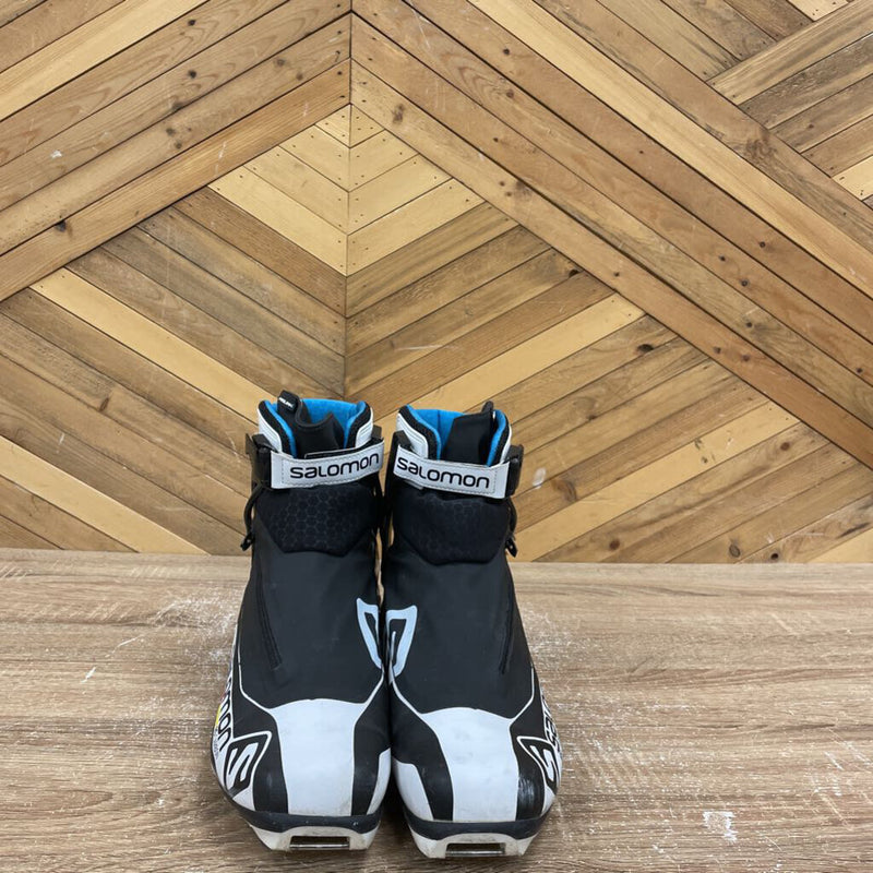 Salomon - RS Carbon XC Ski Boot - Prolink (NNN) - MSRP $330: Black/White/Blue-unisex-44