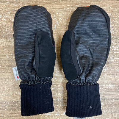 Rome sDs - Women's Mitts - MSRP $50: Black/Orange-unisex-Y MD