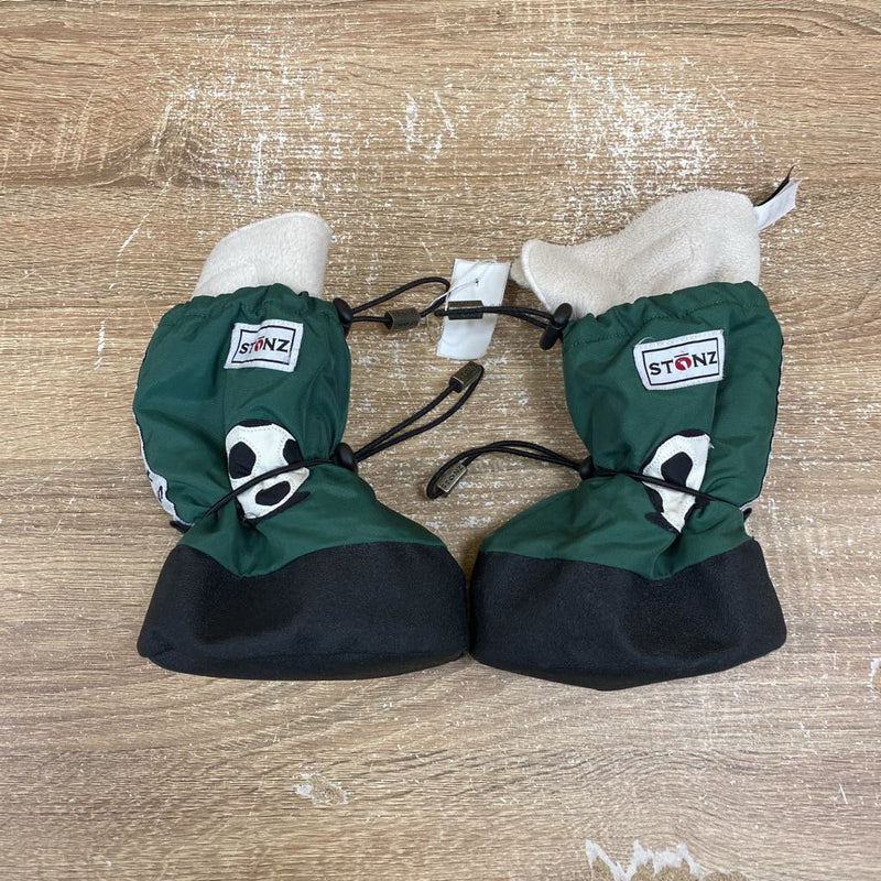 Stonz- Infant boots with fleece liners- MSRP $65: Green/Black/White-children-MD