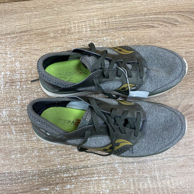 saucony- runners women's- MSRP $165: green gold -women-10