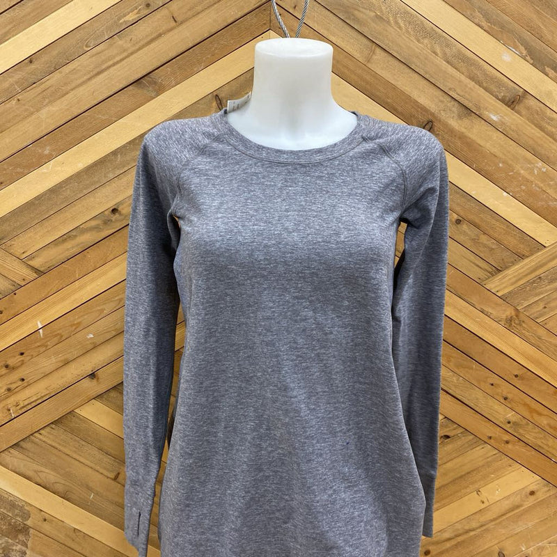 Ivivva- Long Sleeve Shirt : Grey -children-14Y