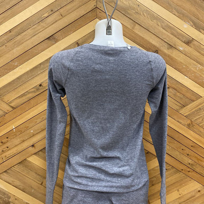Ivivva- Long Sleeve Shirt : Grey -children-14Y