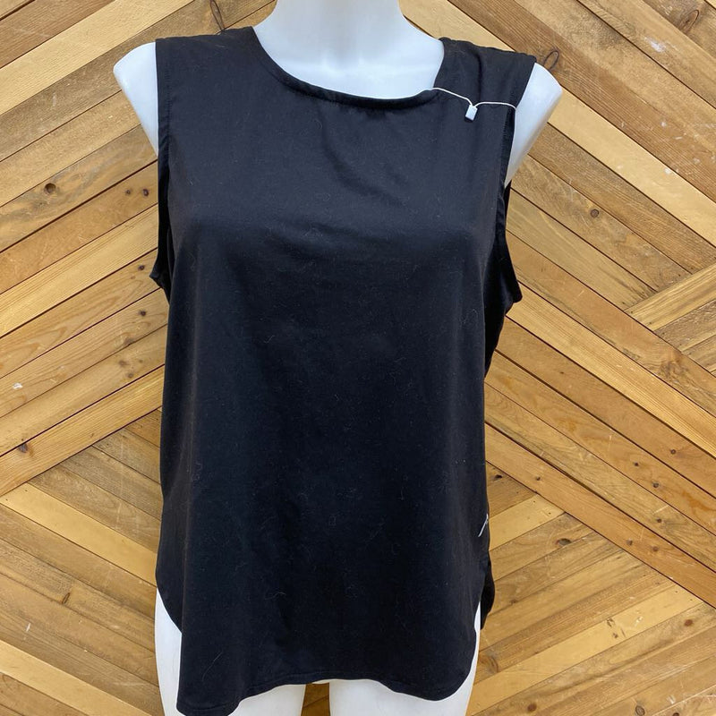 Head- Active tank top : Black -women-XL