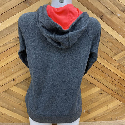 Adidas - Women's ClimaWarm Ultimate Hoodie - MSRP comp $80: Grey/Pink-women-MD