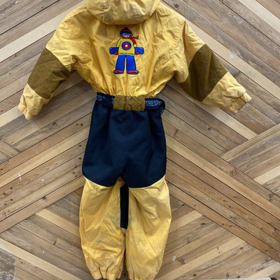 Trespass - Kids' Snowsuit - MSRP comp $150: Yellow/Black-children-4-5Y