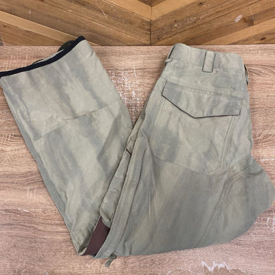 Burton - Insulated ski pants - MSRP $260: Green -men-LG