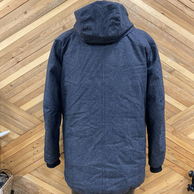 Prana- Men's insulated winter parka- MSRP $260: Black -men-LG