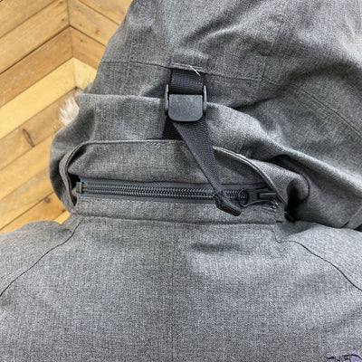 The North Face- women's down parka- MSRP $420 : Grey -women-SM