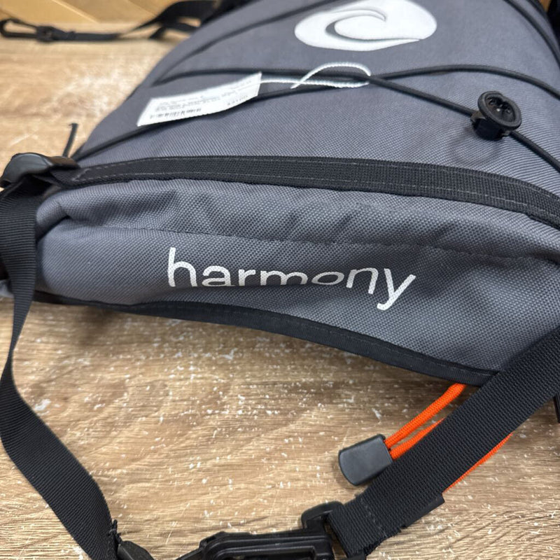 Harmony - Waterproof Dry Bag with Elastic Straps: Grey/Black-unisex-