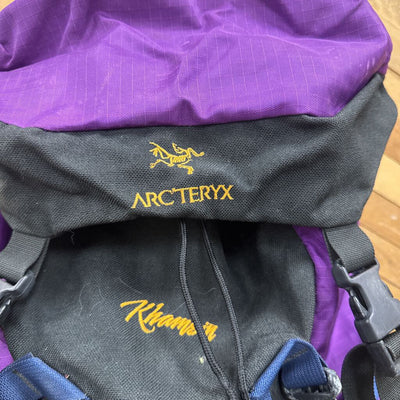 Arc'teryx Khyber Backpack: Purple/Black/Navy-unisex-MD