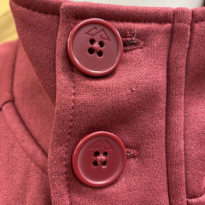 Kathmandu- Women's Fleece sweater jacket- MSRP $99: Burgundy-women-SM