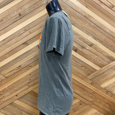 Camp Goods Graphic Tee: gray-unisex-MD