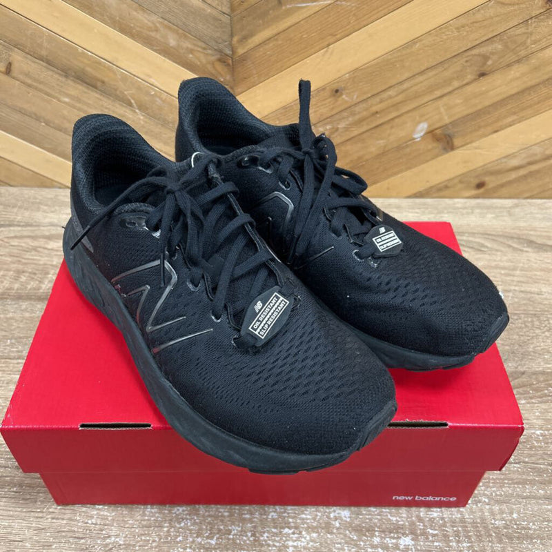 New Balance - Fresh Foam X EVOZ v3 SR Running Shoes - MSRP $140: Black-unisex-M10/W11.5