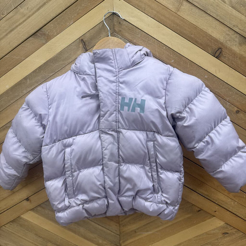 Helly Hansen- Toddle Vision Puffer Jacket- MSRP $ 175: Pale Purple/ Grey -children-2