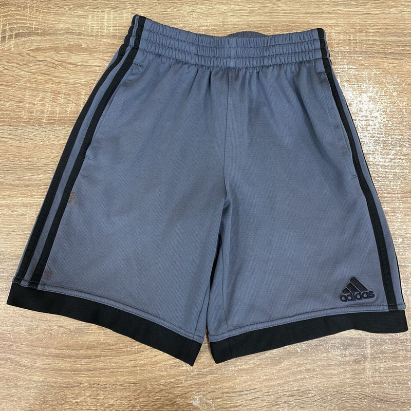 Adidas - Kids Active Shorts: Grey/Black-children-SM