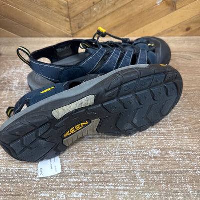 KEEN - Men's Sandals - MSRP $130: Navy/Black-men-