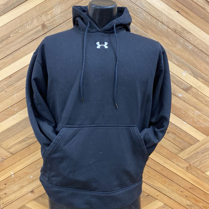 Under Armour - Loose-Fit Hoodie - MSRP $65: Black-unisex-MD