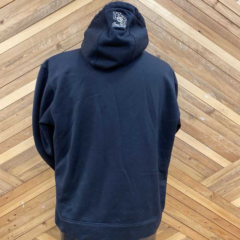 Under Armour - Loose-Fit Hoodie - MSRP $65: Black-unisex-MD