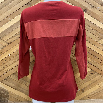 Fox Racing - Women's Ranger 3/4-Sleeve Bike Jersey - MSRP $75: Red-women-LG