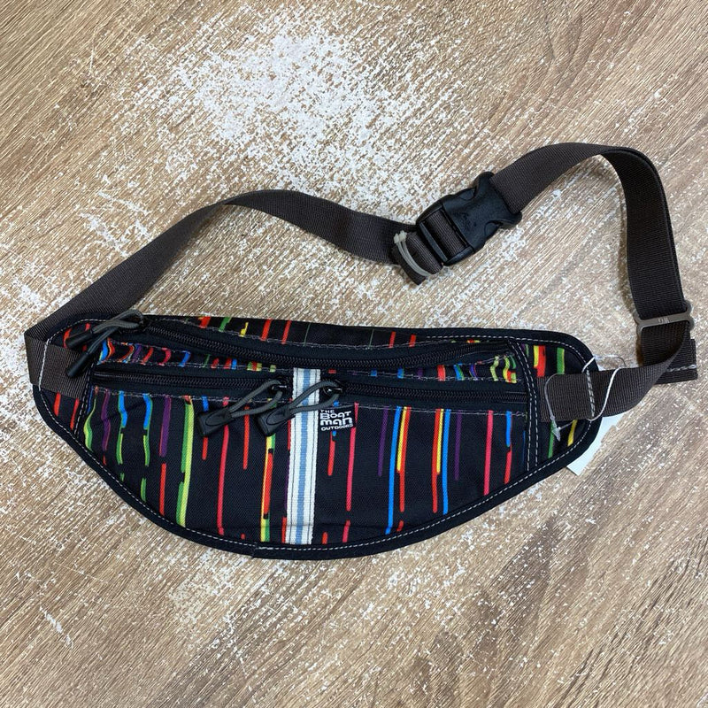 The Boat Man Outdoors - Fanny Pack: Black/Multi--