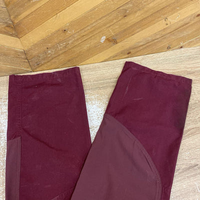 Fjallraven - Women's Nikka Trousers Hiking Pants - MSRP $225: Burgundy-women-30"-31"