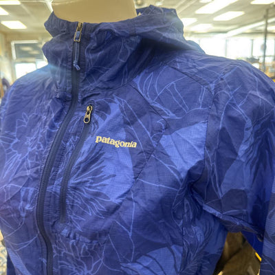 Patagonia - Women's houdini windbreaker jacket- MSRP $135: Blue -women-SM