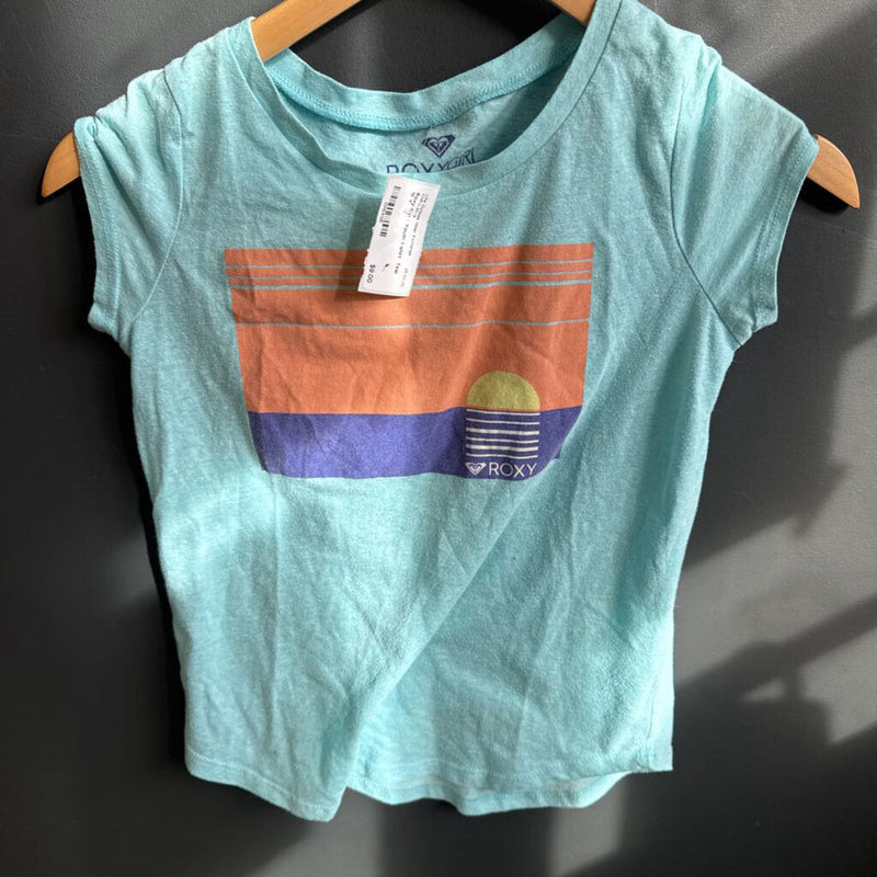 Roxy Girl - Youth t-shirt : Teal -children-10 Y