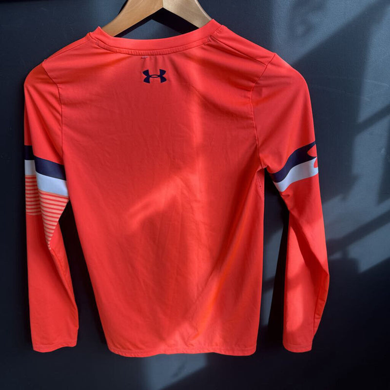 Under Armour - L/S UV shirt Youth : Orange -children-XLY