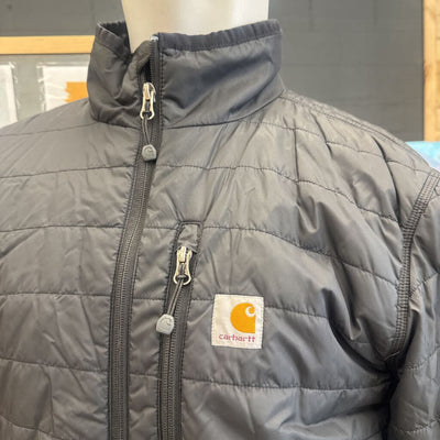 Carhartt- Men's Light Insulated Jacket - MSRP $150 : black-men-MD