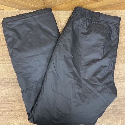 Civics - Men's Insulated Snow Pants - MSRP $50: Black-men-XL